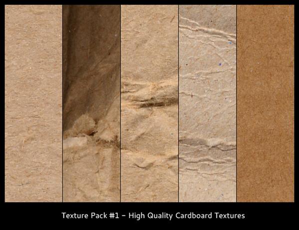 Cardboard
 Texture Pack by vek-a photoshop resource collected by psd-dude.com from deviantart