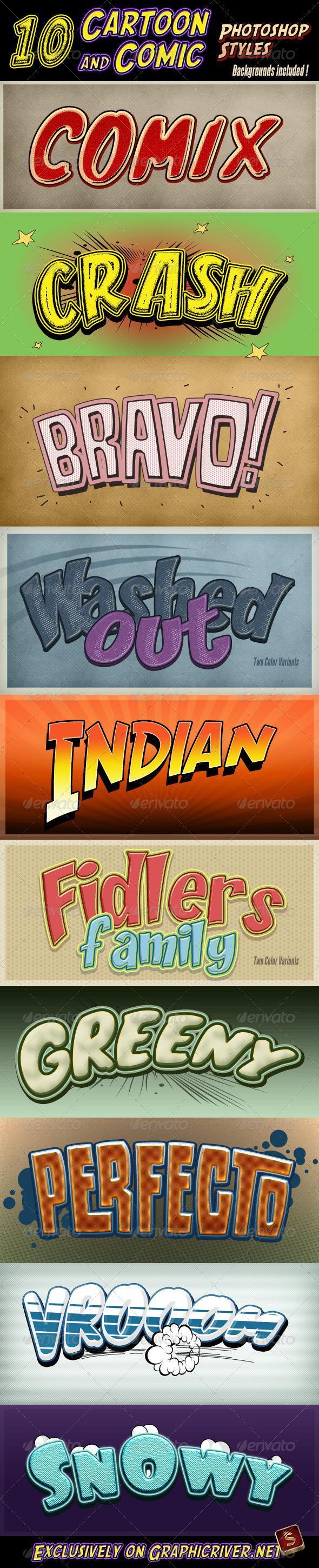 Free Comic Book Fonts For Photoshopl grakyly cartoon-and-comic-book-best-styles