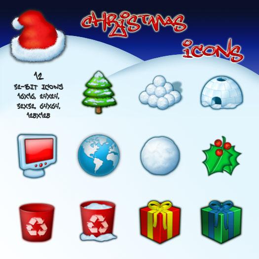 Christmas
 Mini Pack by arrioch photoshop resource collected by psd-dude.com from deviantart