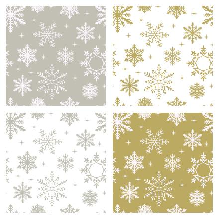 Silver and Gold Flake Photoshop Patterns