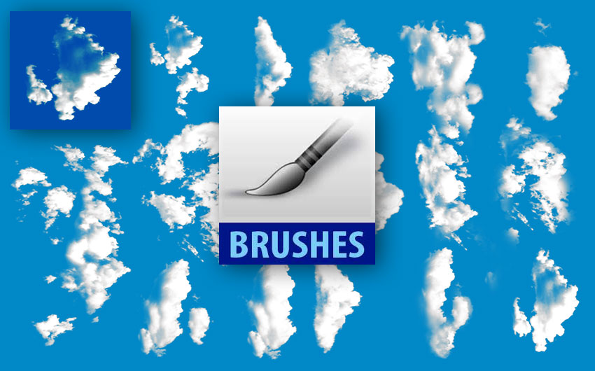 Cloud Brushes Photoshop