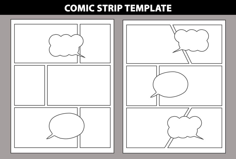 Comic Strip Template