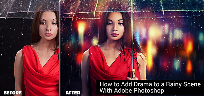 How to Add Drama to a Rainy Scene With Adobe Photoshop