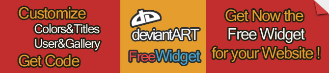 DeviantArt Widget psd-dude.com Resources
