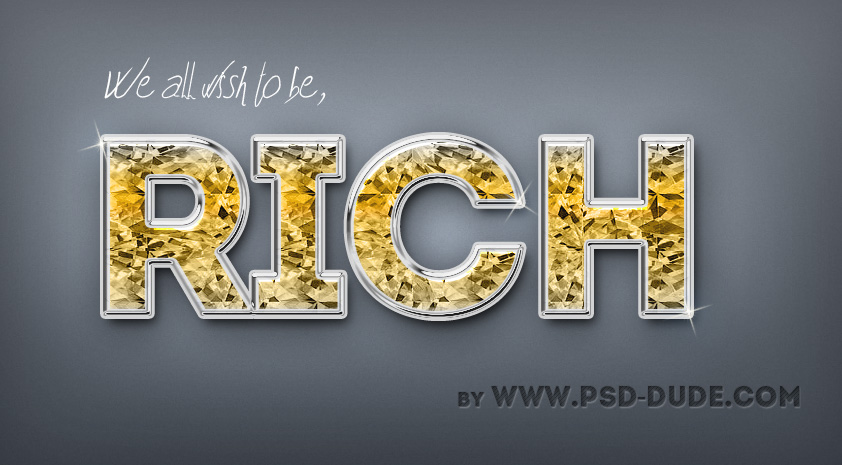 Free Diamond Text Effect