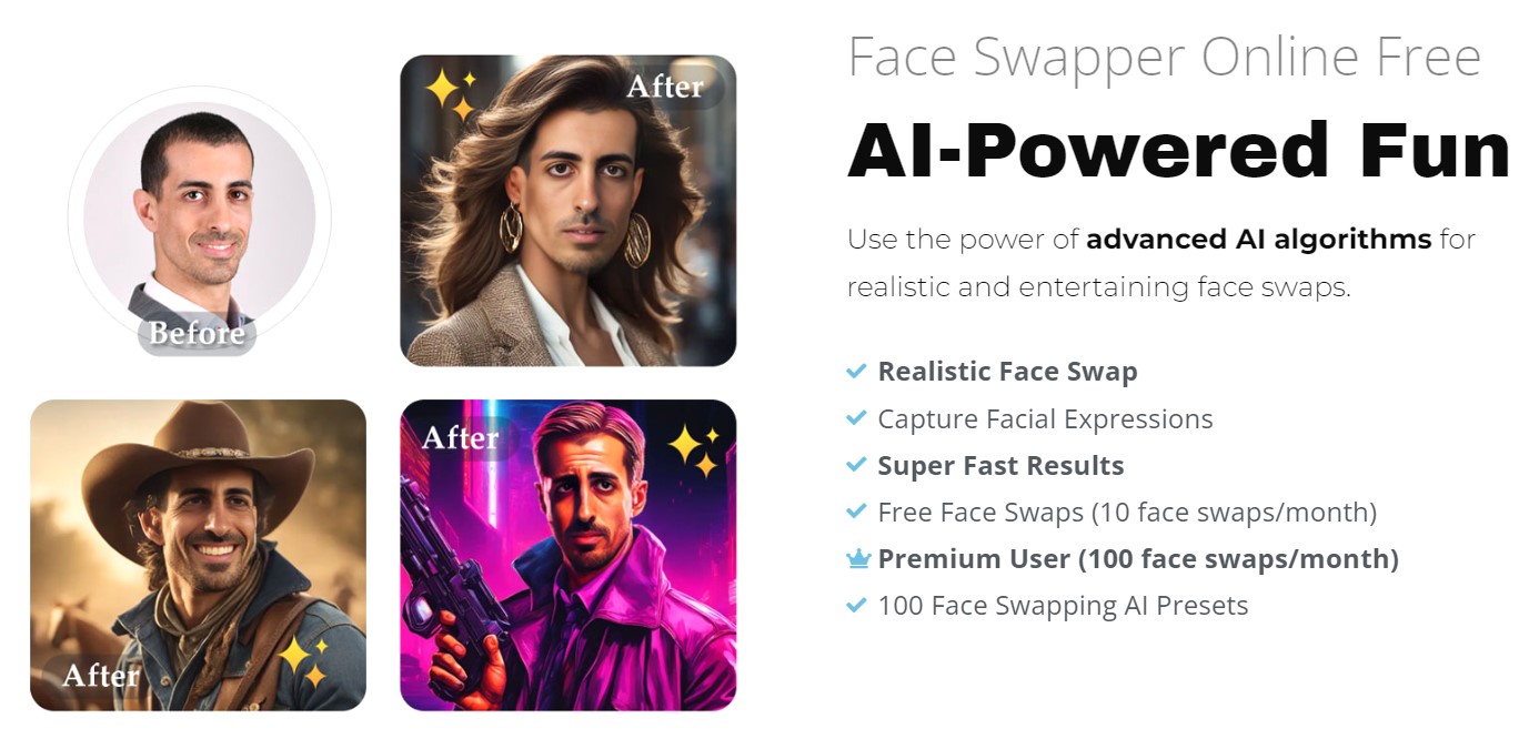 Online Face Swap