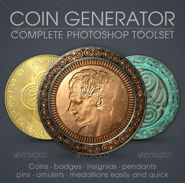 coin generator photoshop download
