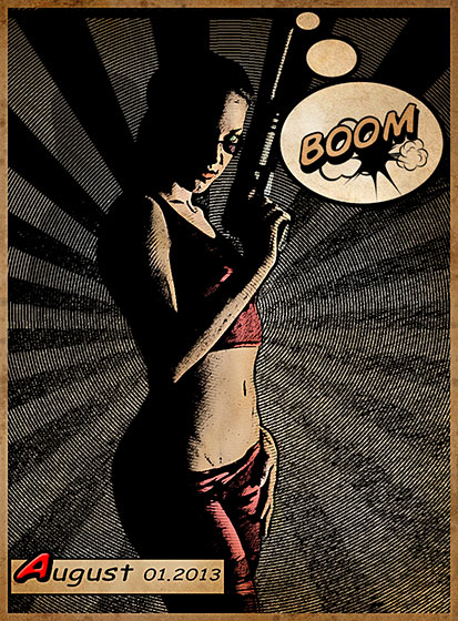 One Of My Favorite Works Inspired By Comic Book Photoshop Tutorial Is Made Kolobok555 Reply