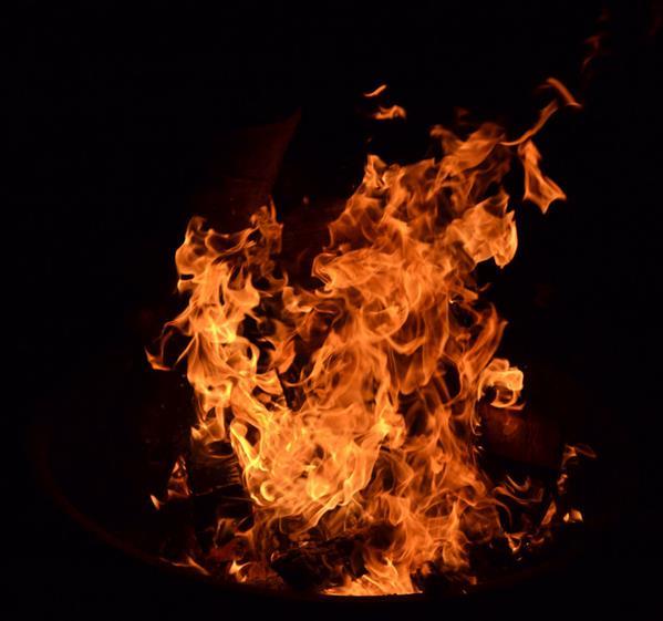 Campfire Stock Image