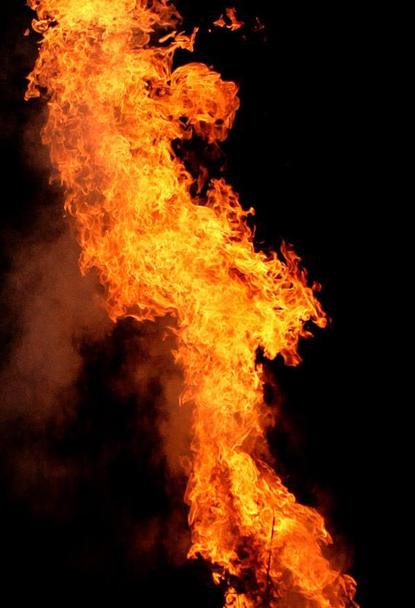 Mega Tall Fire Flame Texture