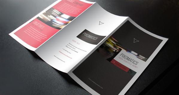 TriFold Corporate Brochure PSD Template 