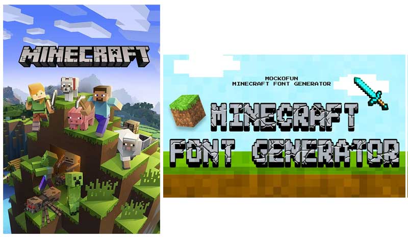 Your Name in Minecraft Font! Minecraft Text Generator #shorts