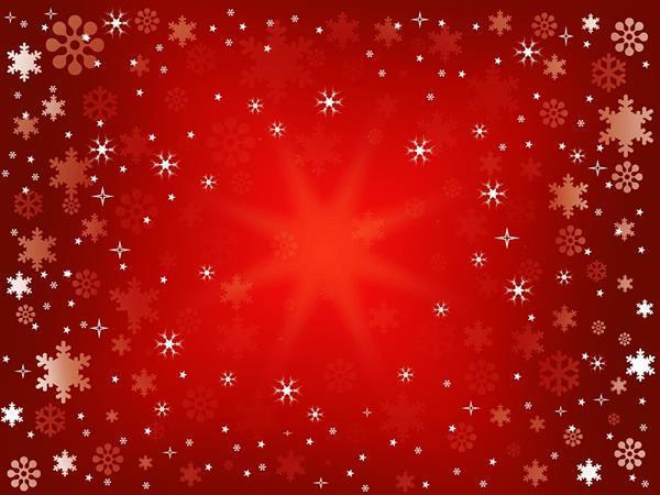 Background Abstract Red Stars