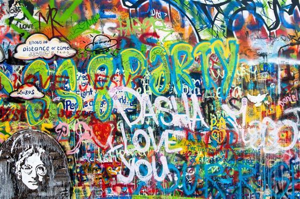 Graffiti john Lennon wall