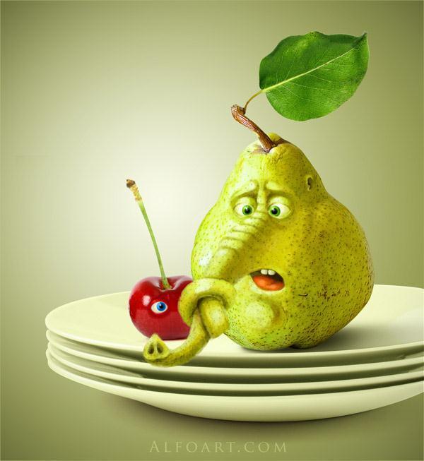 Pear Morphing Adobe Photoshop Video Tutorial