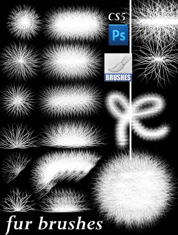 Photoshop Fur Brushes