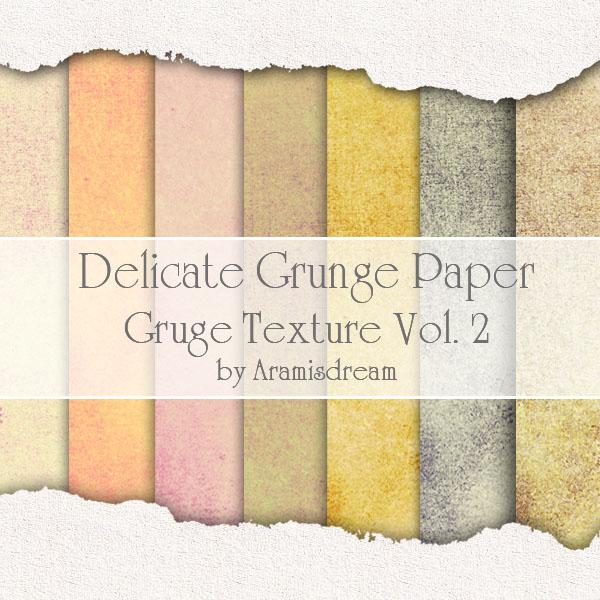 Delicate
 Grunge Paper vol2 by Aramisdream photoshop resource collected by psd-dude.com from deviantart