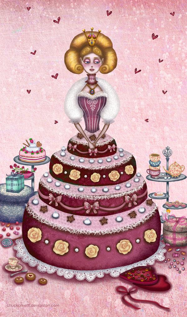 Cupcake Princess by chuckometti photoshop resource collected by psd-dude.com from deviantart