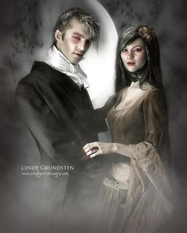 Vampires by Dezzan photoshop resource collected by psd-dude.com from deviantart
