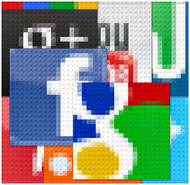 Lego social icons