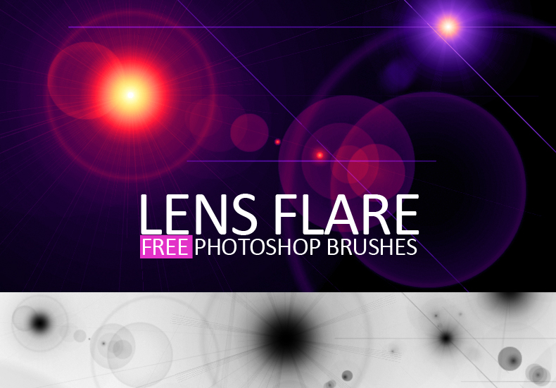 Lens Flare Brushes Psddude