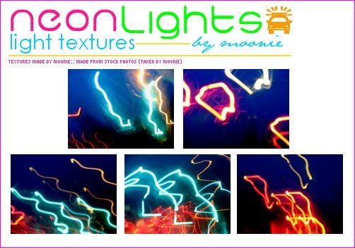 Neon lights Texture Pack