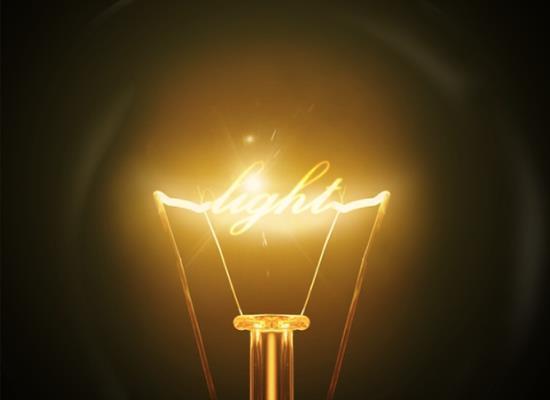 Electric Light Bulb Text Effect Photoshop Tutorial