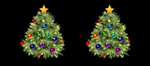 Create a Christmas Tree Icon in Photoshop