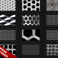 Photoshop <span class='searchHighlight'>Metal</span> Pattern Collection psd-dude.com Resources