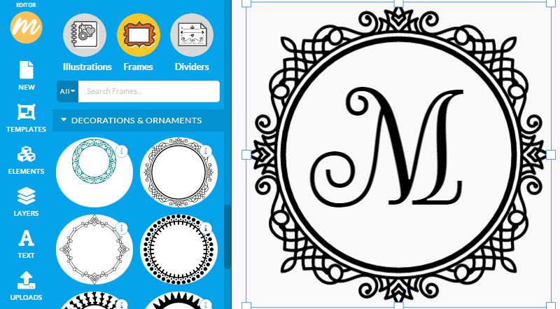 Monogram Maker - Make a Monogram Logo Design for Free