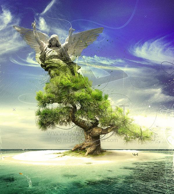 Tree
of life by m4gik photoshop resource collected by psd-dude.com from deviantart