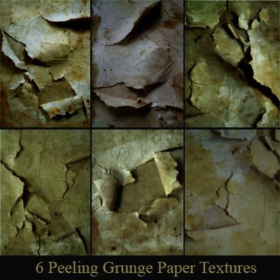 6 Peeling Grunge Paper Texture by deadcalm-stock photoshop resource collected by psd-dude.com from deviantart