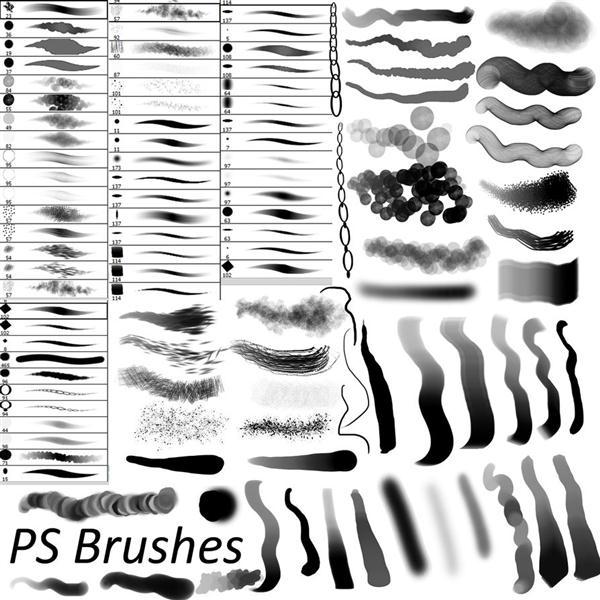 Illustration Brushes for Digital Drawing and Painting