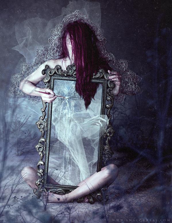 Mirror Ghost Photoshop Artwork