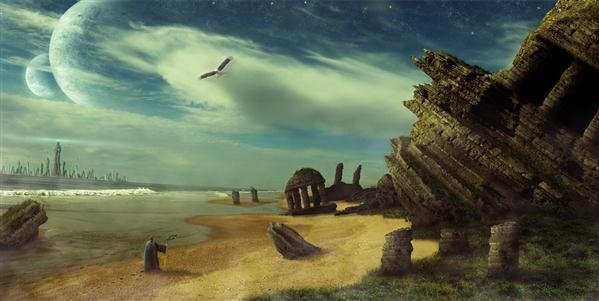 See The New World Rising Landscape Photo Manipulation