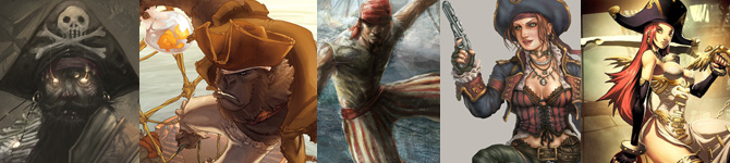 Really Cool Illustrations of Pirates