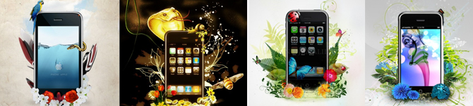 22 Highly Creative, Ultra-Stylish Advert Designs for Apple iPhone