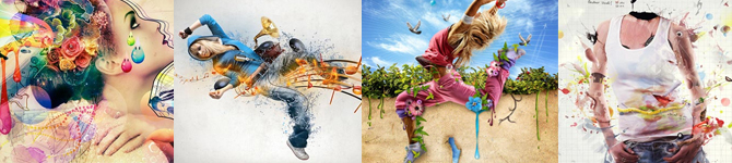 50 Beautiful Portrait Photo Manipulations
