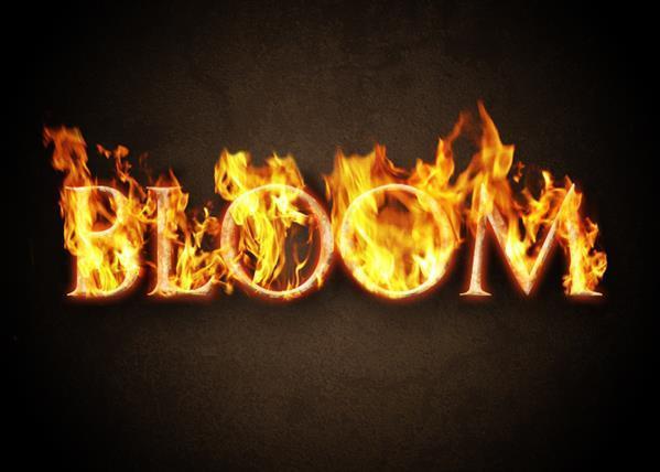 Create a Fire Flame text effect in Photoshop