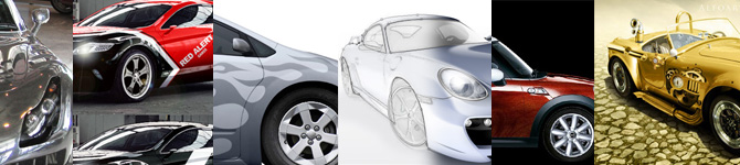  20+ Car Pimping and Tuning Photoshop Tutorials