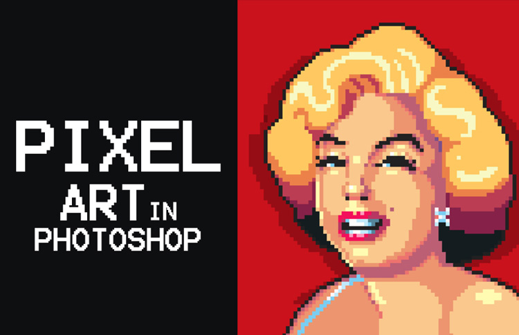 Pixel a portrait in Photoshop