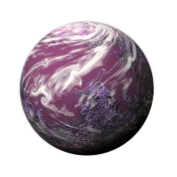 Purple Planet stock