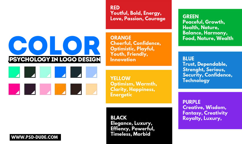 Color psychology in logo design