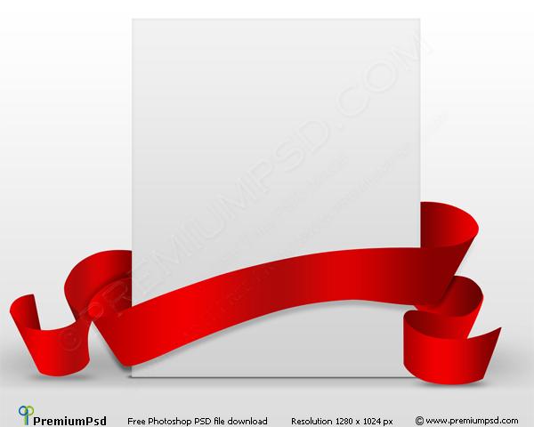 ribbon clipart psd - photo #20