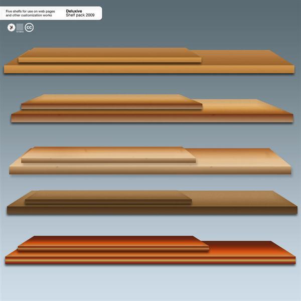 Wood Shelf PSD Free File