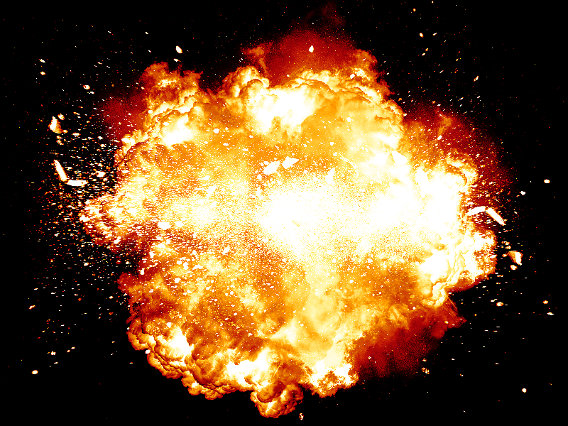 Explosion Blast Background