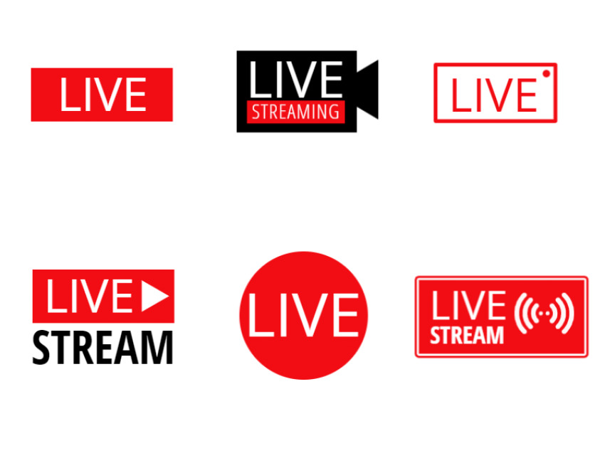 Live Stream Icons