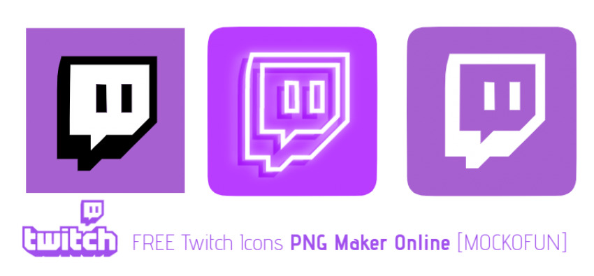 Twitch Icons PNG