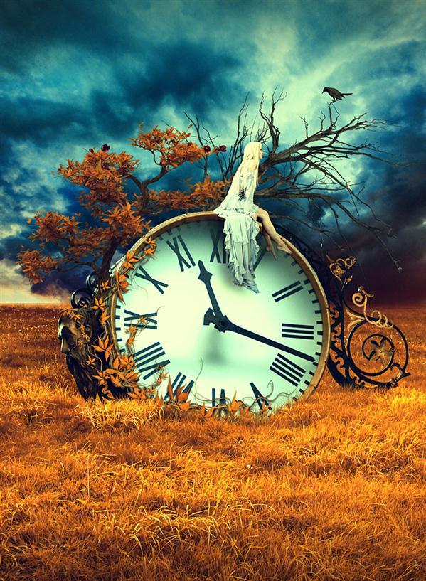 Cycle of Time Photoshop Artwork