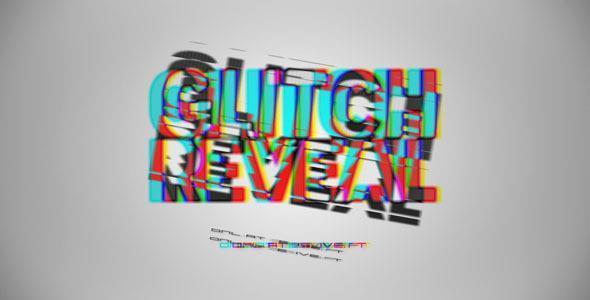 Glitch Intro After Effects Template